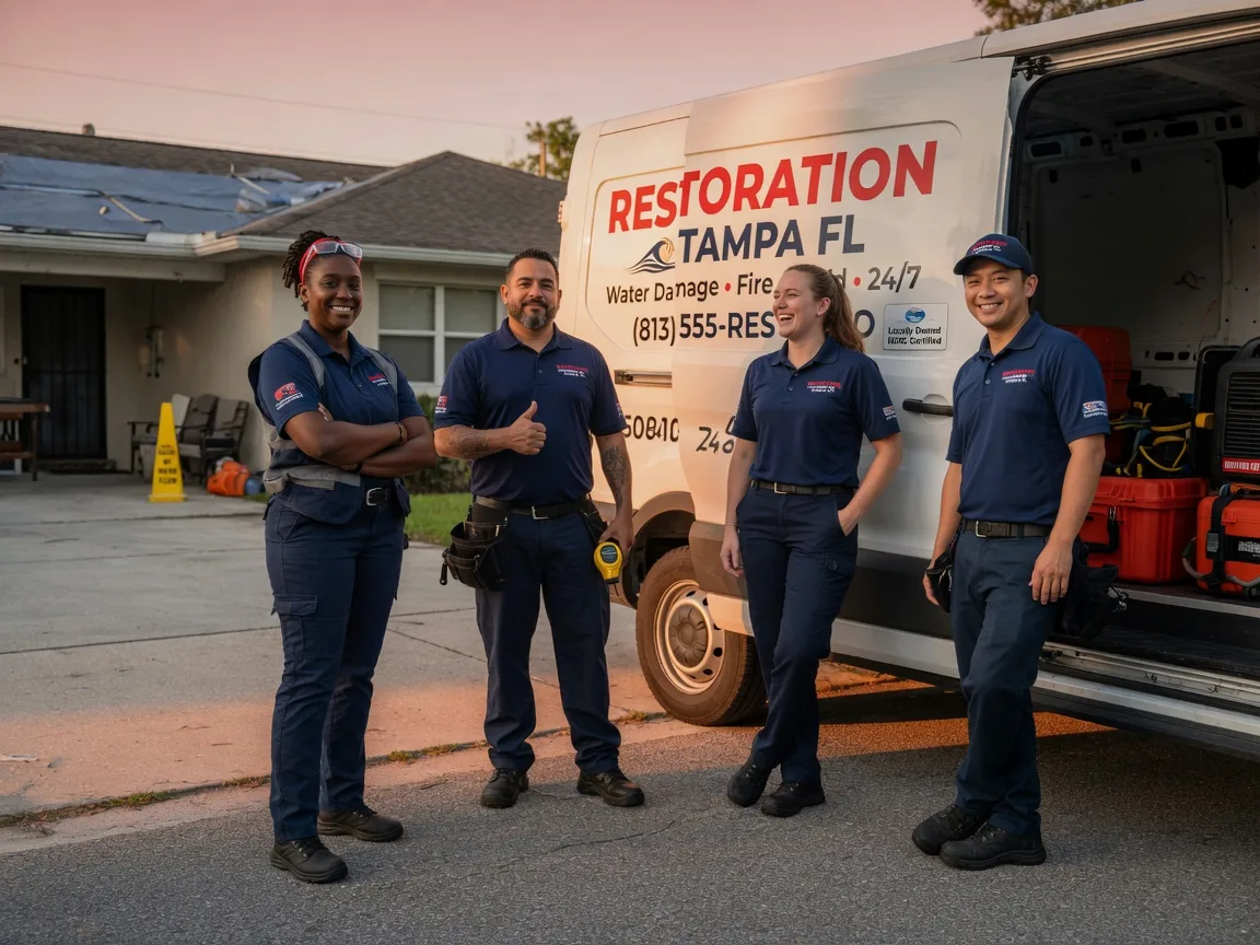 Water Damage Restoration company in Milfay, OK